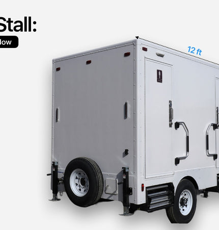 2 Stall Restroom Trailer