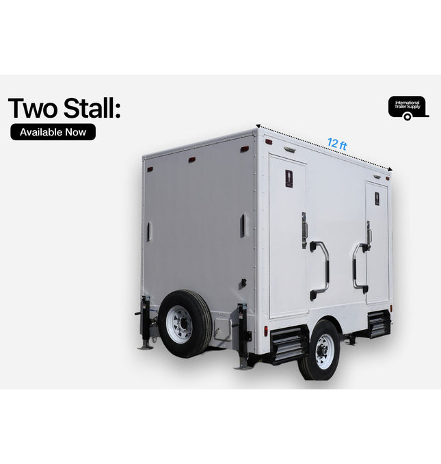 2 Stall Restroom Trailer