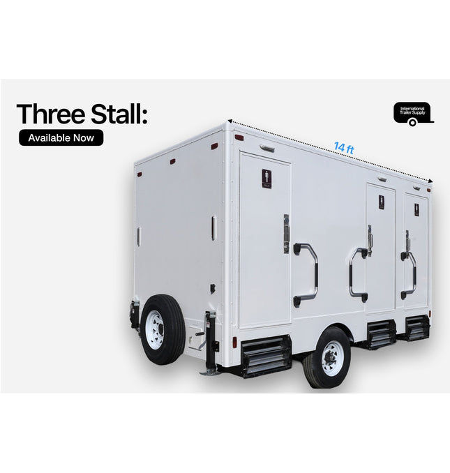 3 Stall Restroom Trailer