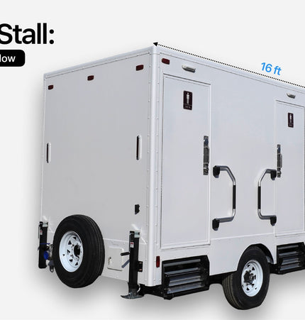 4 Stall Restroom Trailer